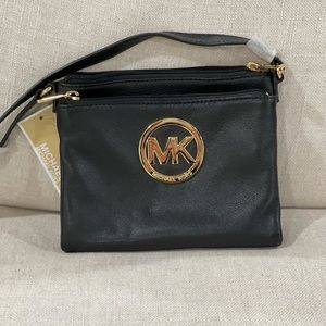 Michael Kors Fulton crossbody in black